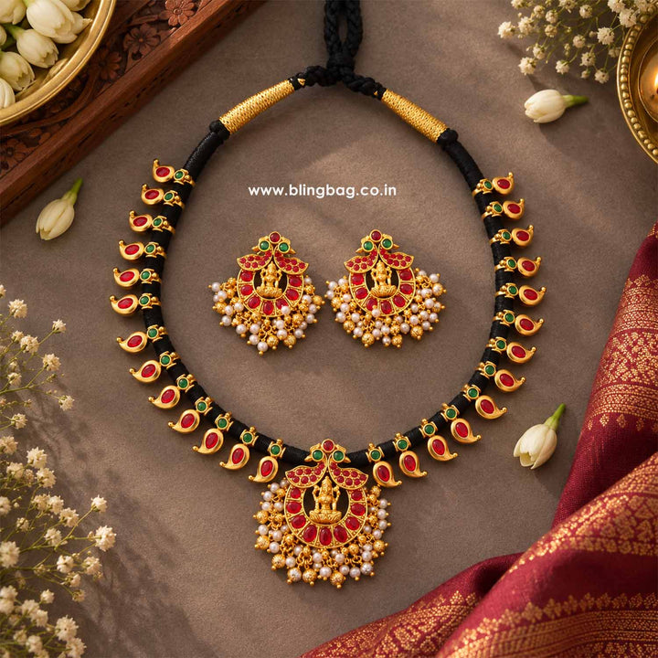 Multicolor Varahiini Temple Jewellery Set- New Arrival