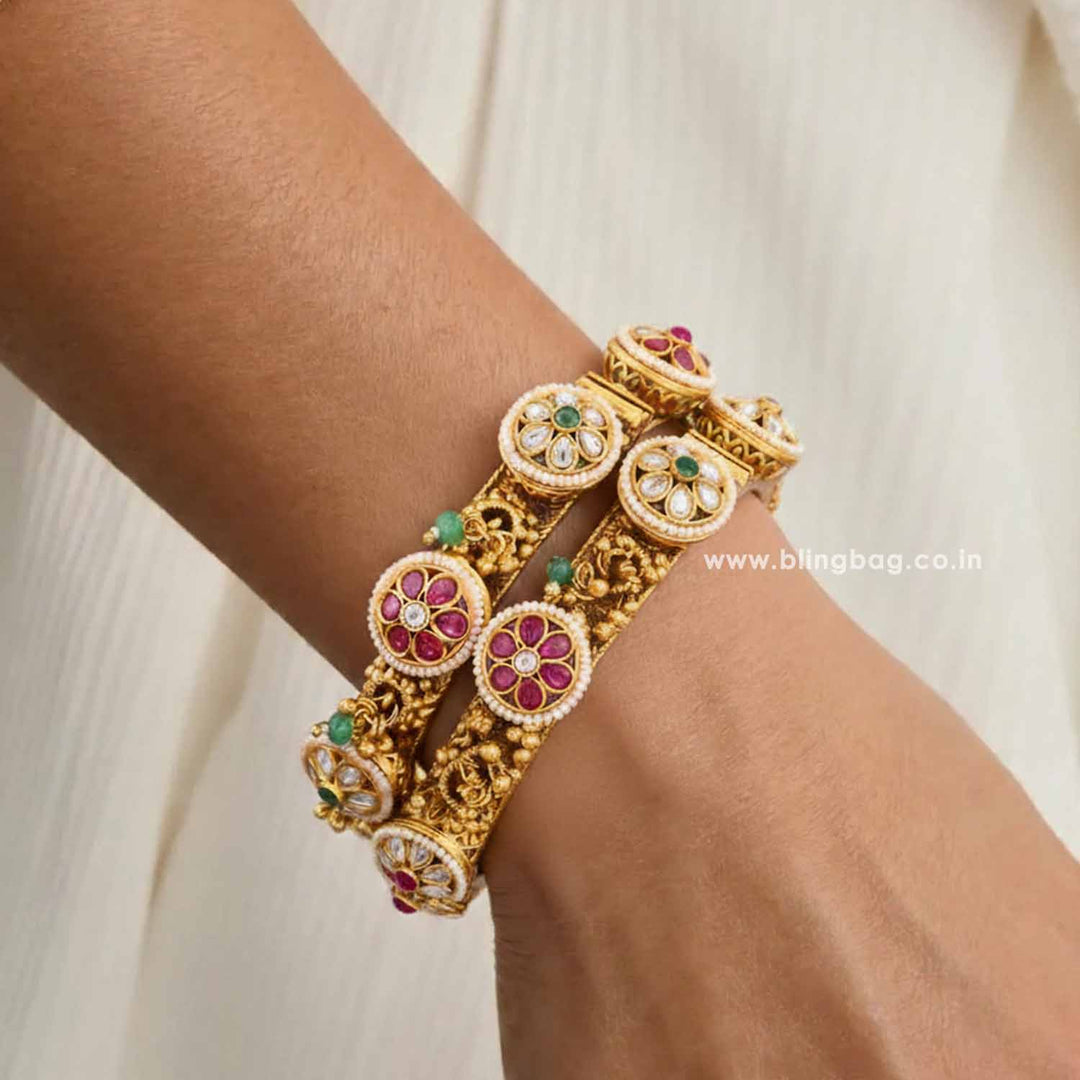 Multicolor Velina Bangles