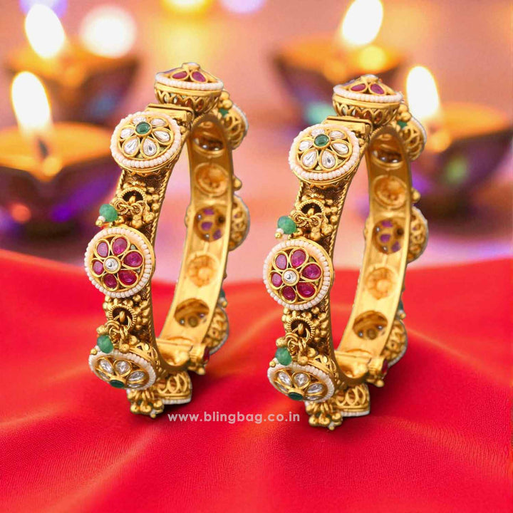 Multicolor Velina Bangles