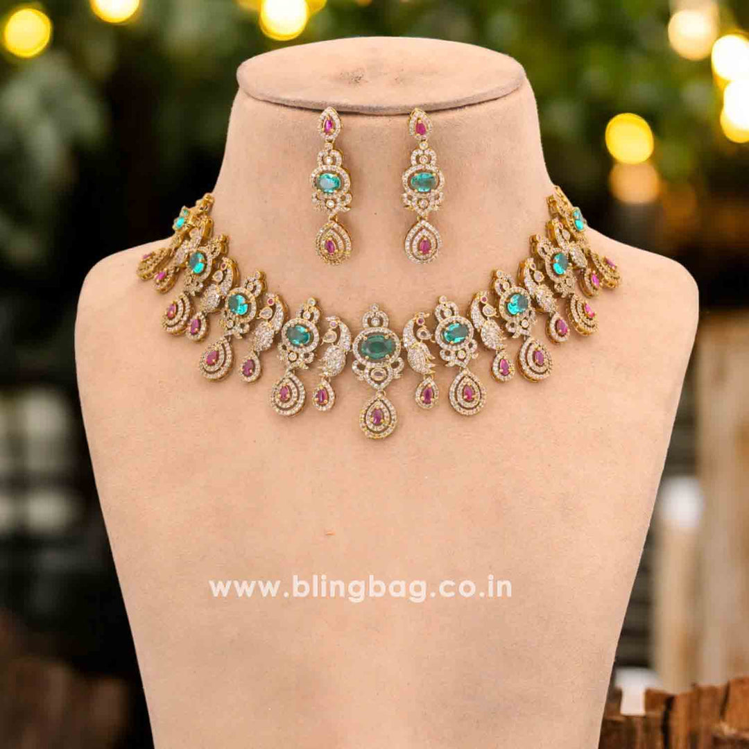 Multicolor Verany Victorian Jewellery Set - New Arrival