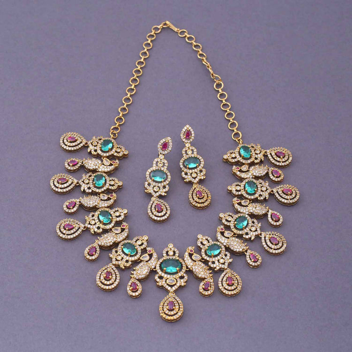 Multicolor Verany Victorian Jewellery Set - New Arrival