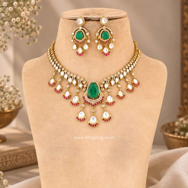 Multicolor Veronica Victorian Jewellery Set - New Arrival