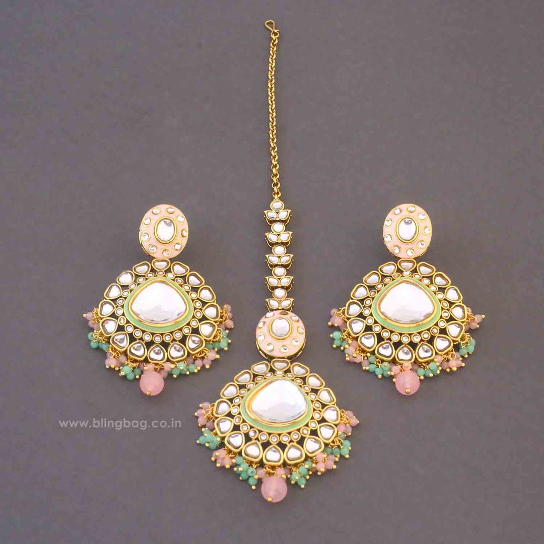 Multicolor Vilasini Maang Tikka