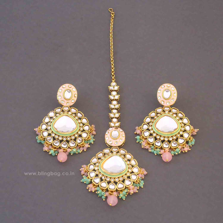 Multicolor Vilasini Maang Tikka