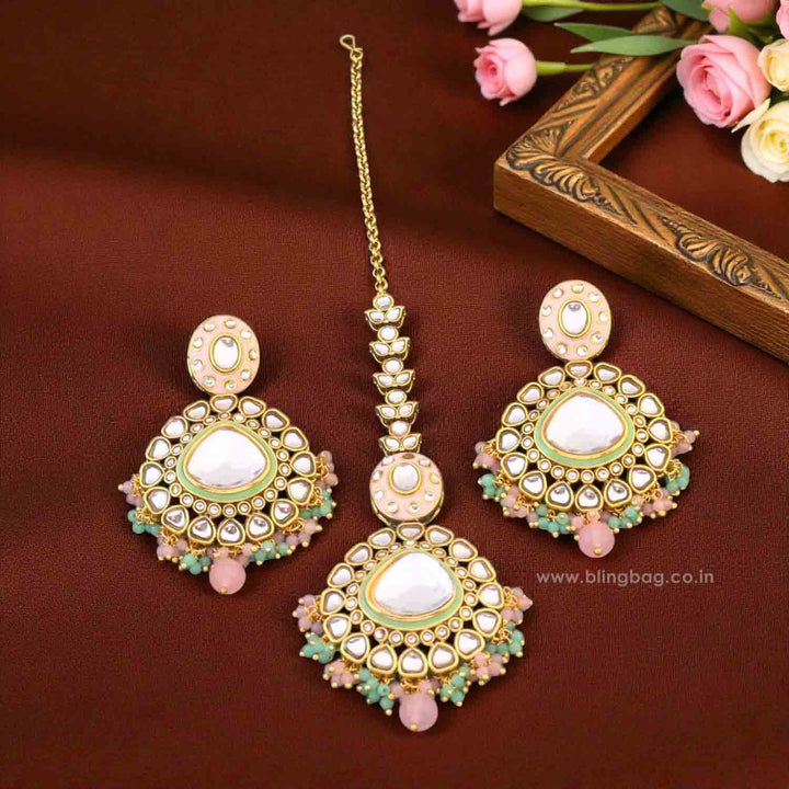 Multicolor Vilasini Maang Tikka