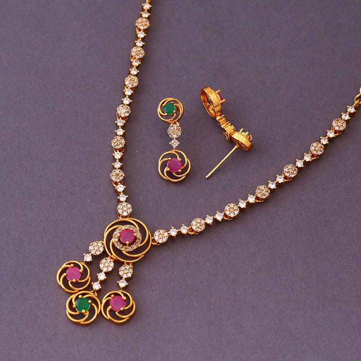 Prismatic Vishtani Antique Jewellery Set - New Arrival
