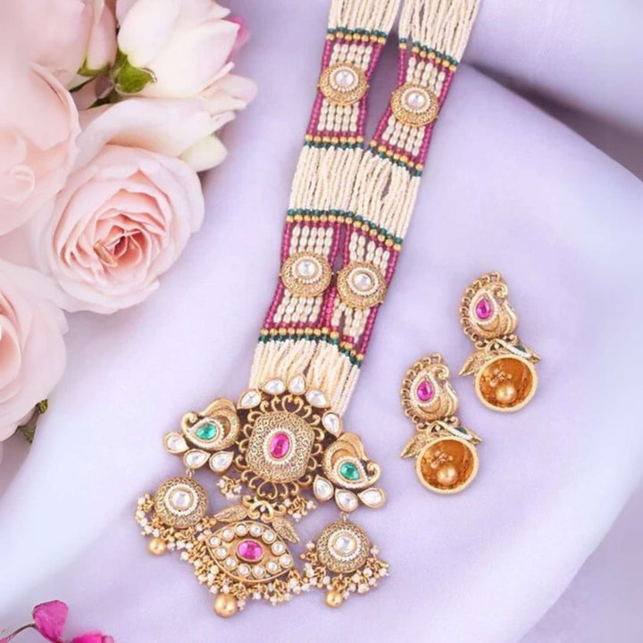 Multicolor Viviktha Rajwadi Set