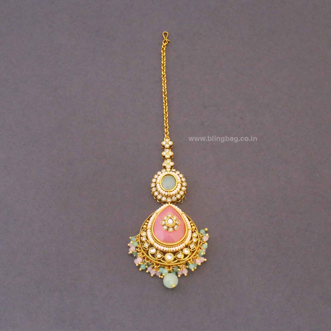 Multicolor Vrishaliya Bridal Jewellery Set