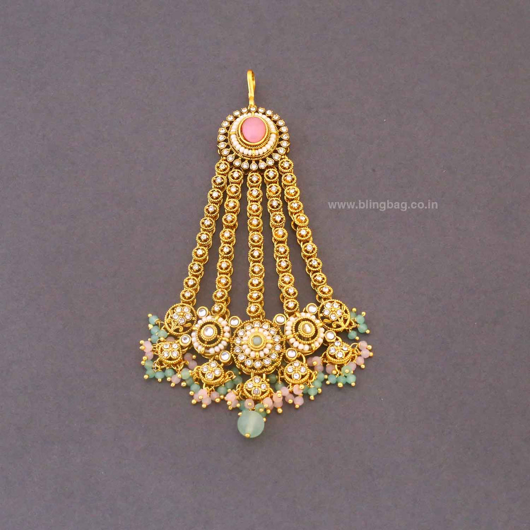 Multicolor Vrishaliya Bridal Jewellery Set