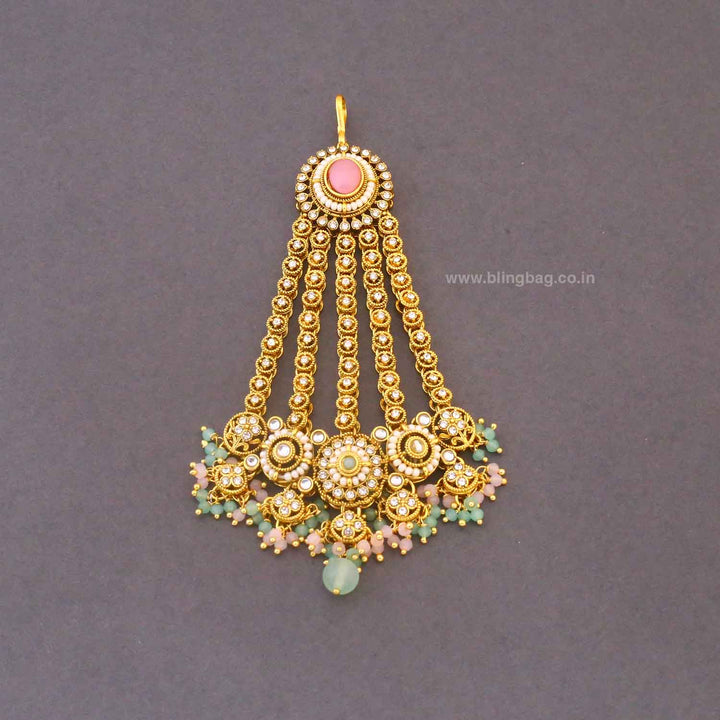 Multicolor Vrishaliya Bridal Jewellery Set
