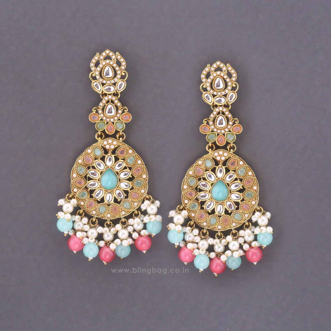 Multicolor Vrushali Danglers