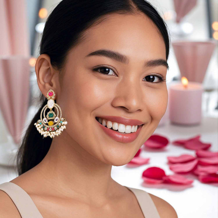 Multicolor Warisha Danglers