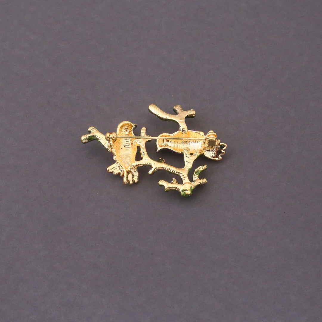 Multicolor Whispering Wings Brooch