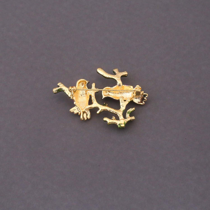 Multicolor Whispering Wings Brooch