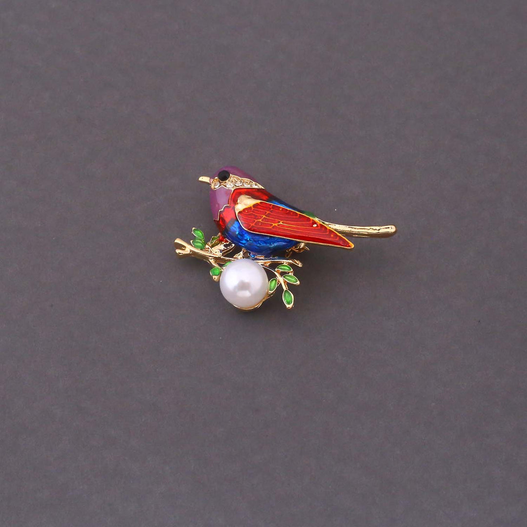 Multicolor Whisperwing Brooch
