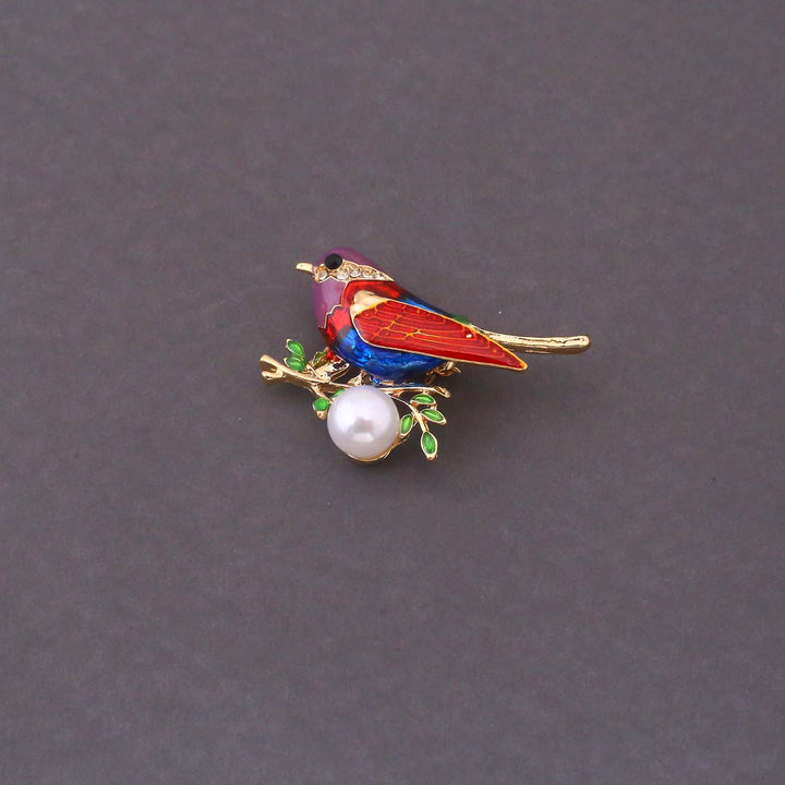 Multicolor Whisperwing Brooch