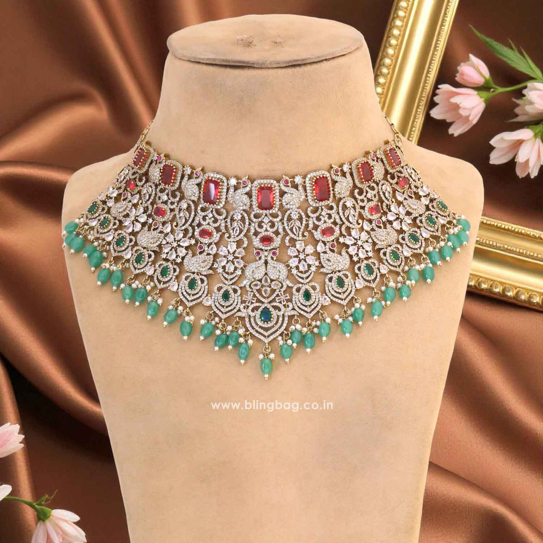 Multicolor Xavielle Victorian Jewellery Set - New Arrival