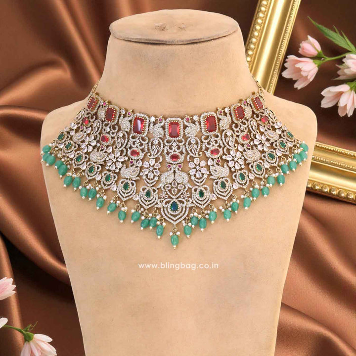 Multicolor Xavielle Victorian Jewellery Set - New Arrival