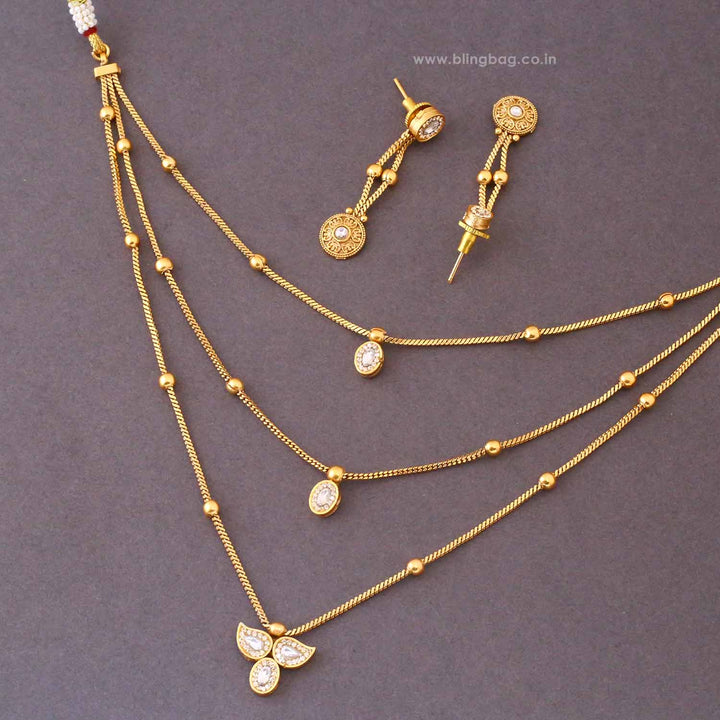 Multicolor Yashikaita Antique Jewellery Set- New Arrival