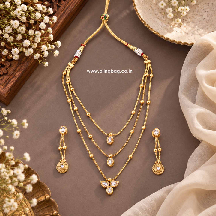 Multicolor Yashikaita Antique Jewellery Set- New Arrival