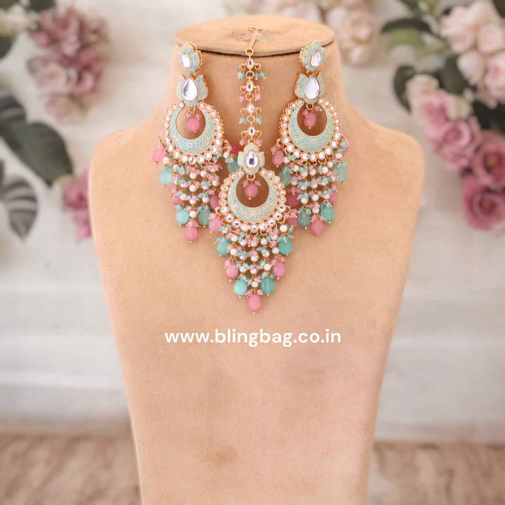 Multicolor Yashuma Kundan Jewellery Set
