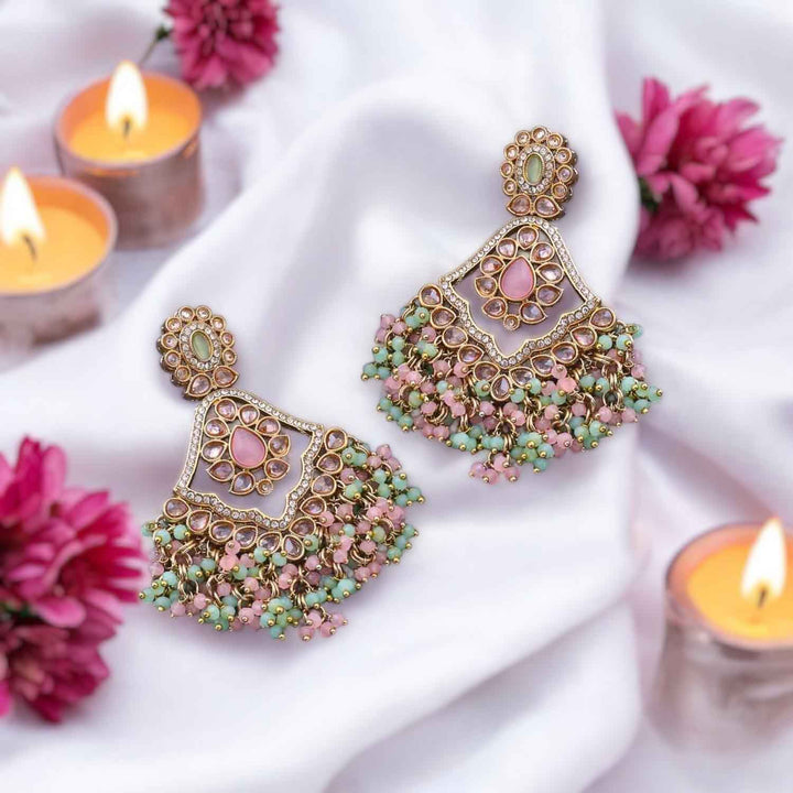 Multicolor Zarna Danglers