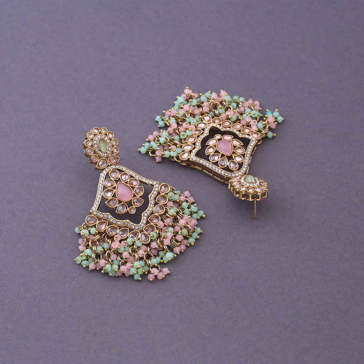 Multicolor Zarna Danglers