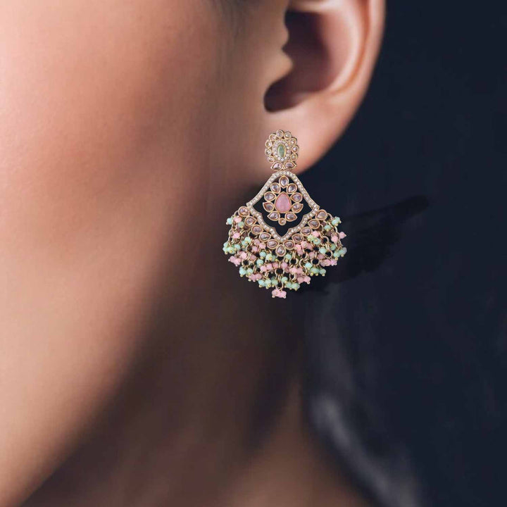 Multicolor Zarna Danglers