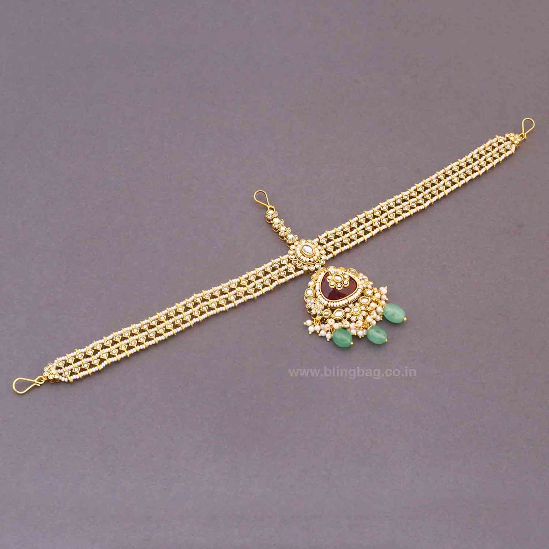 Multicolor Zayyani Bridal Jewellery Set