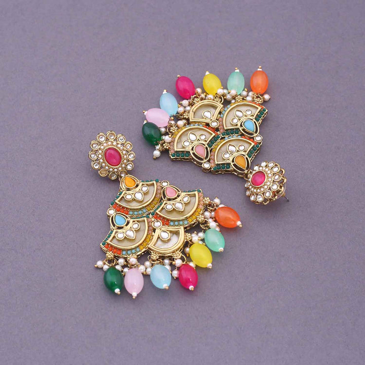 Multicolor Zehra Punjabi Chandbalis