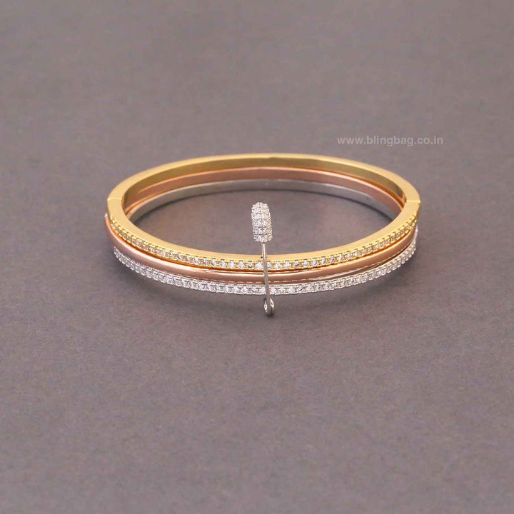 Multicolor Ziree Zirconia Combo Bracelet