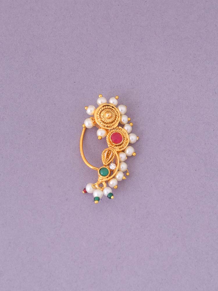 Multicolour Bhavini Nosepin