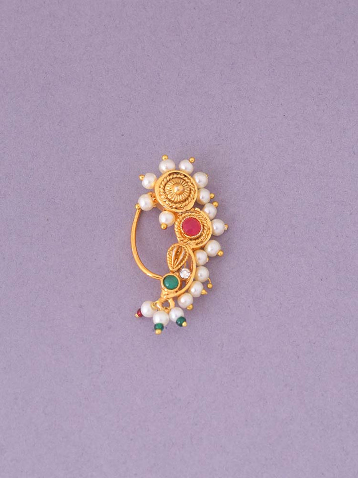 Multicolour Bhavini Nosepin