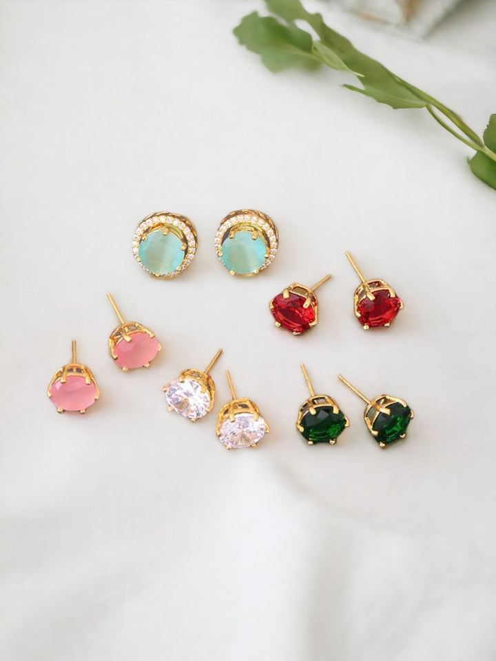 Multicolor Ignazia Studs