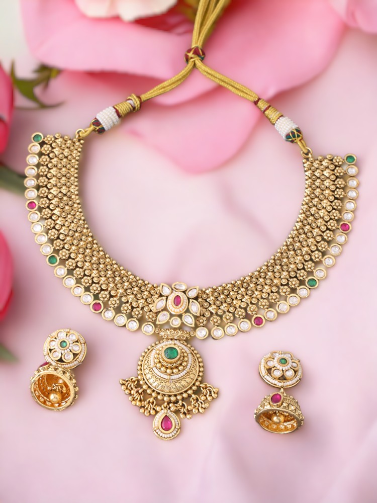 Multicolor Rupeshwari Rajwadi Set