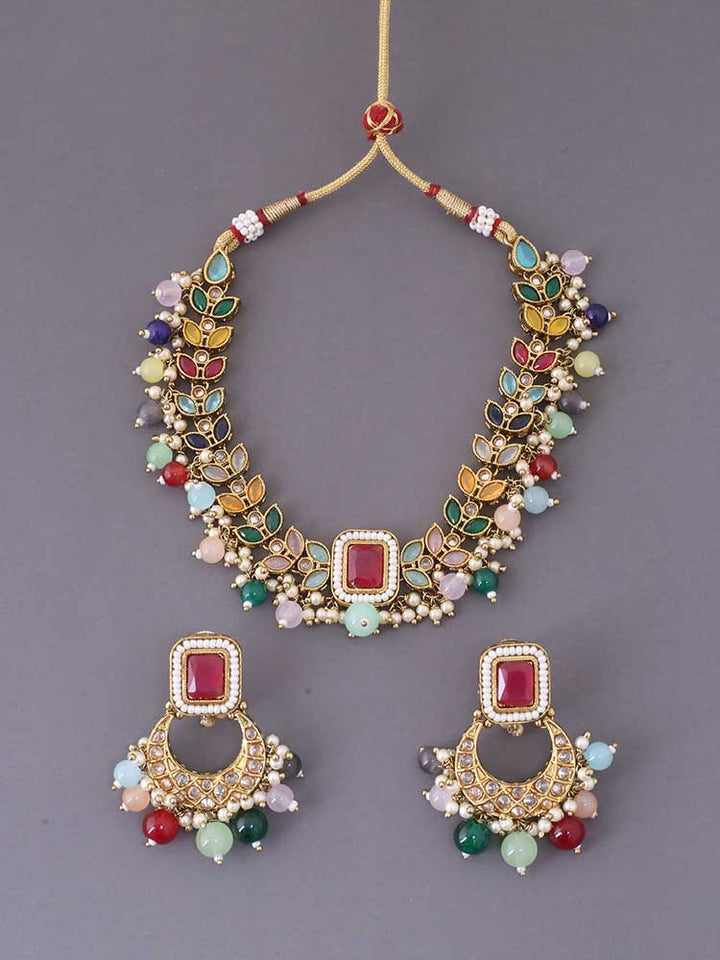 Multicolor Sonali Jewellery Set