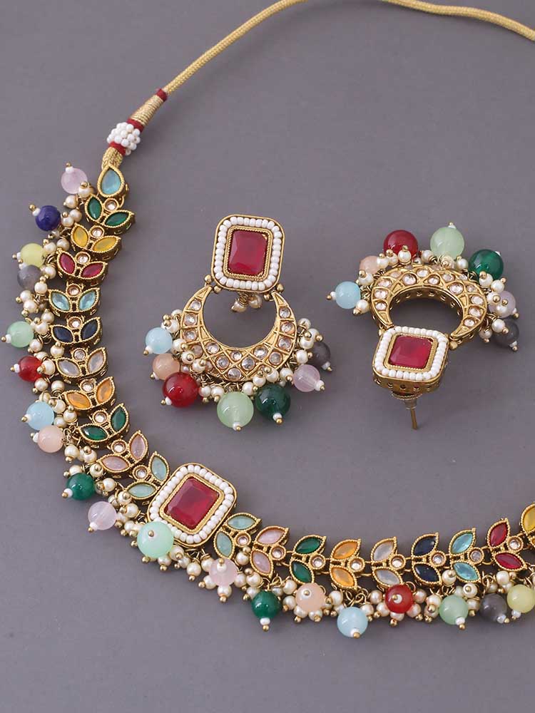 Multicolor Sonali Jewellery Set