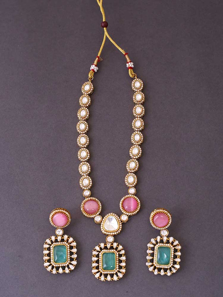 Muticolor Daeshim Victorian Jewellery Set - New Arrival