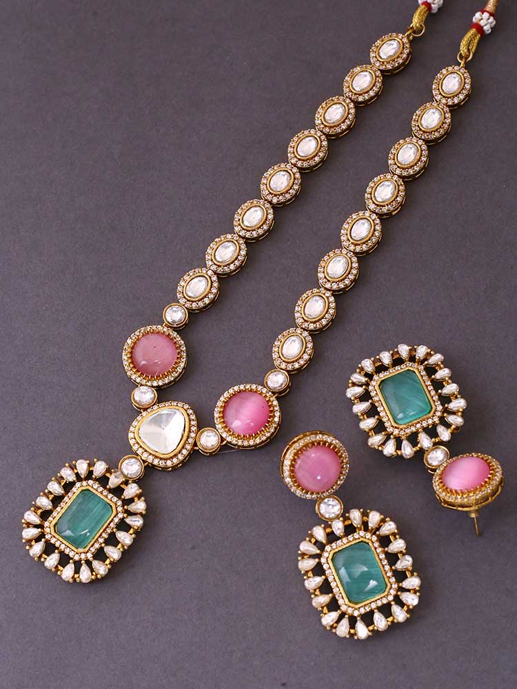 Muticolor Daeshim Victorian Jewellery Set - New Arrival