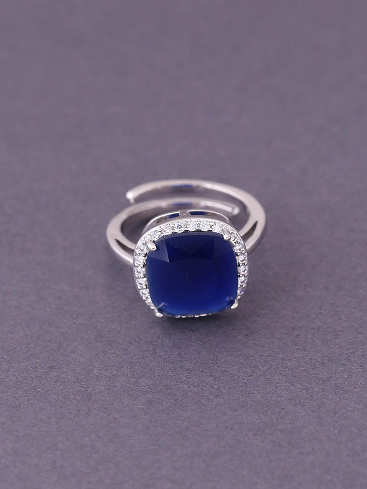 Navy Aggeliki Adjustable Ring