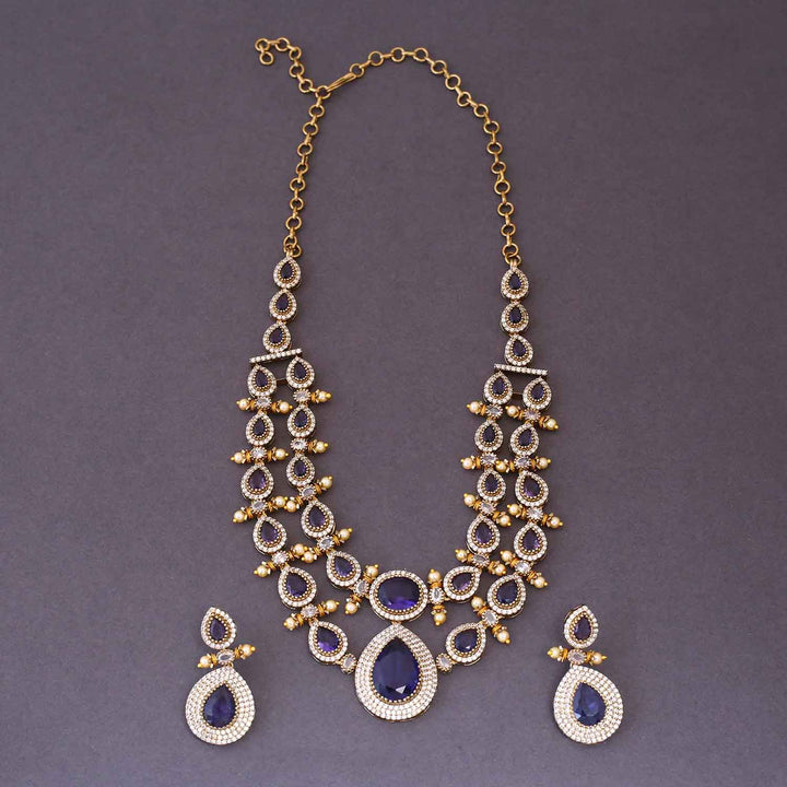 Purple Imara Victorian Jewellery Set - New Arrival