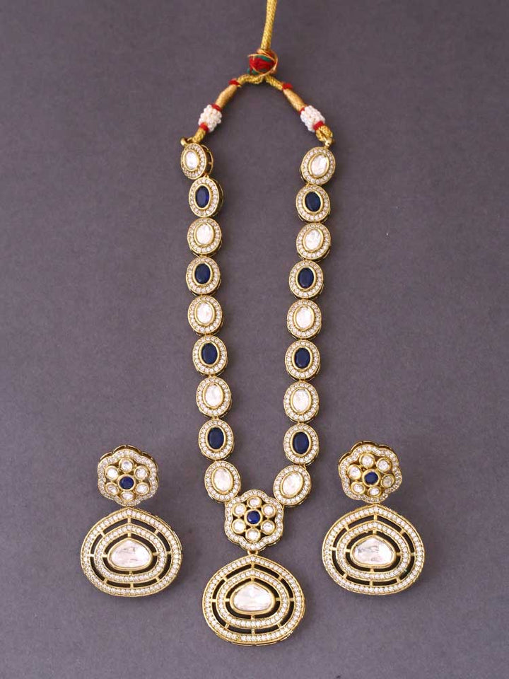 Navy Ishac Victorian Jewellery Set - New Arrival