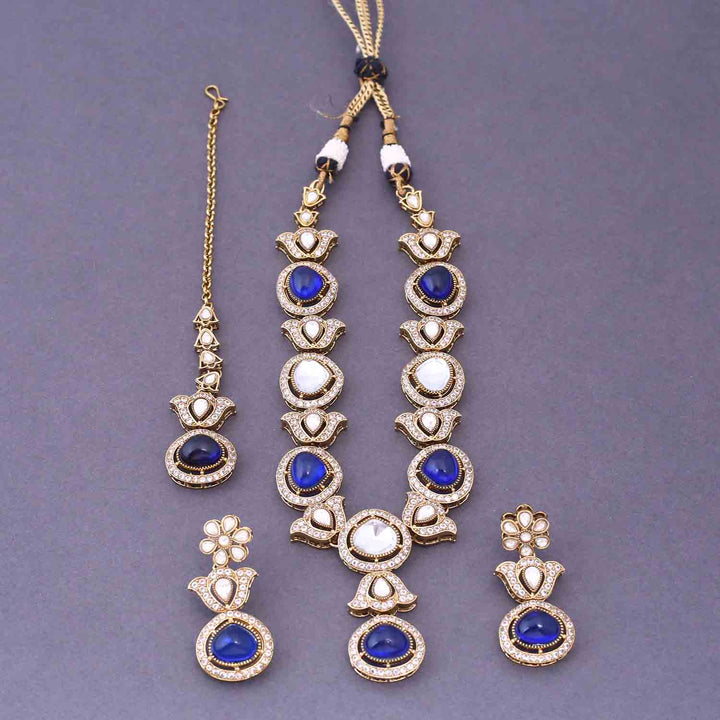 Navy Kirsty Victorian Jewellery Set- New Arrival