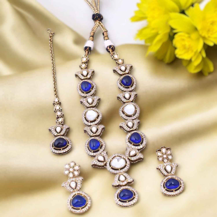 Navy Kirsty Victorian Jewellery Set- New Arrival