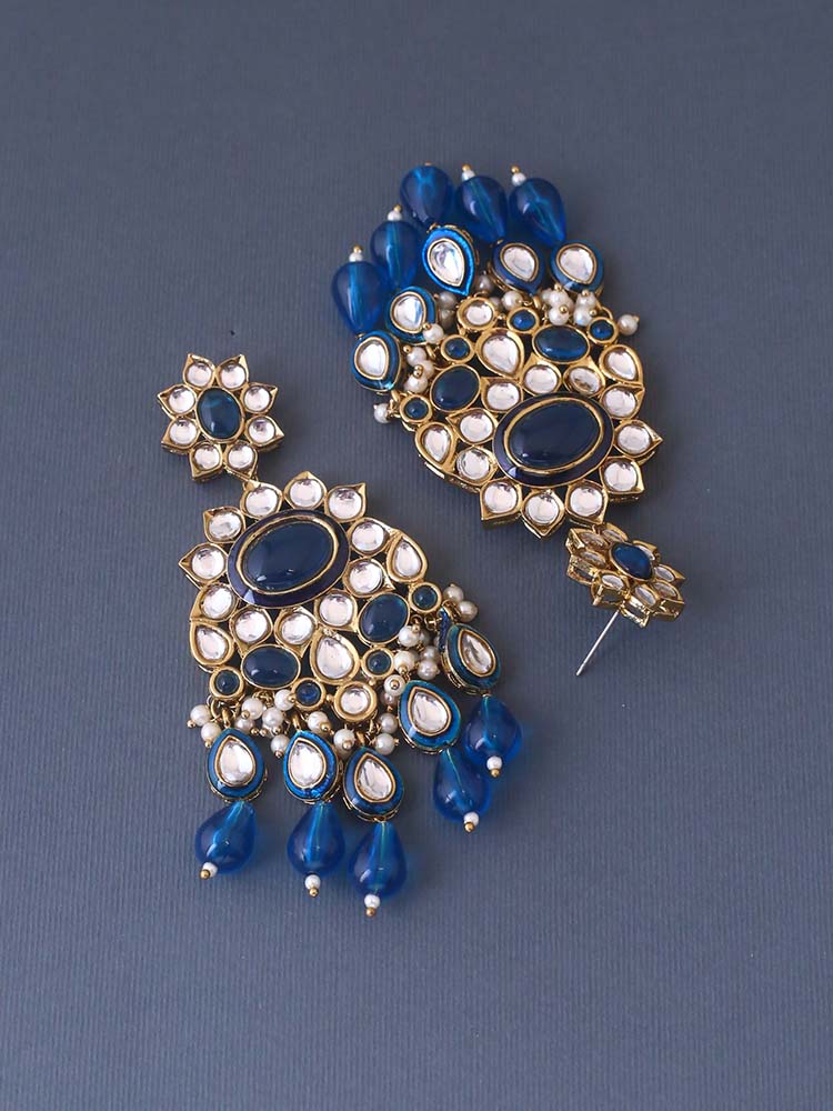Navy Kyra Danglers