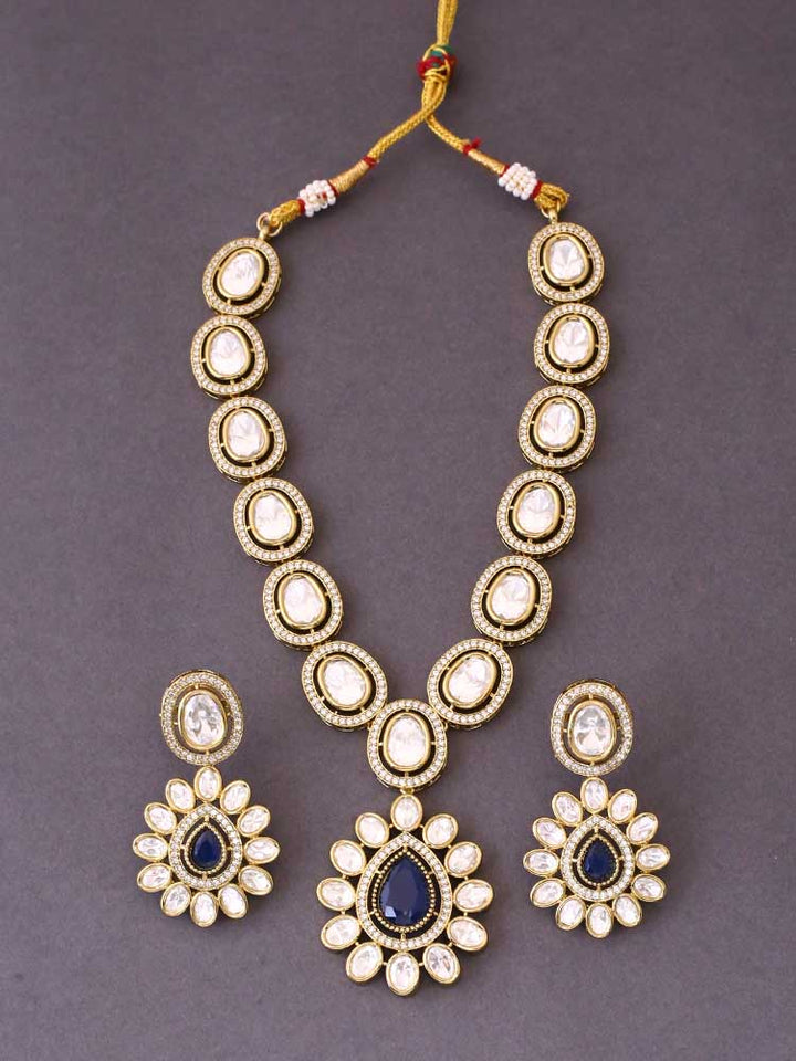 Navy Lainey Victorian Jewellery Set - New Arrival