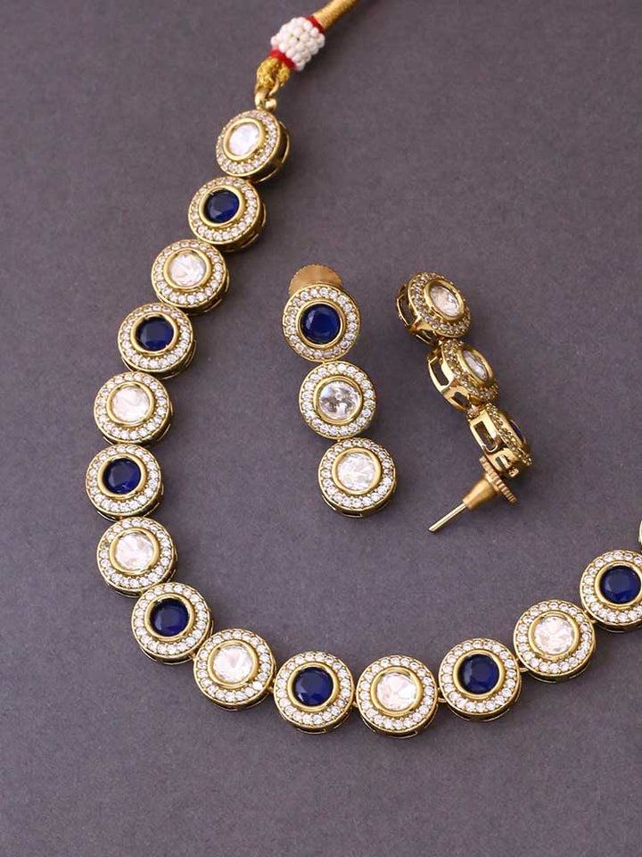 Navy Madeely Victorian Jewellery Set - New Arrival