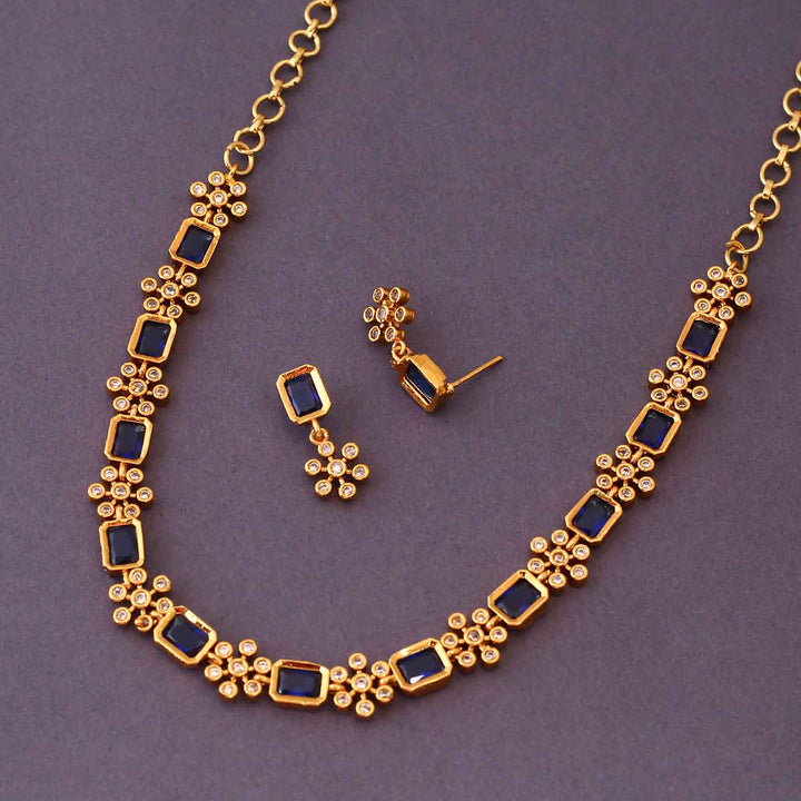 Navy Naumic Antique Jewellery Set - New Arrival