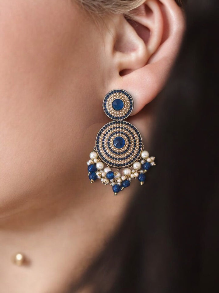 Navy Samruddhi Danglers