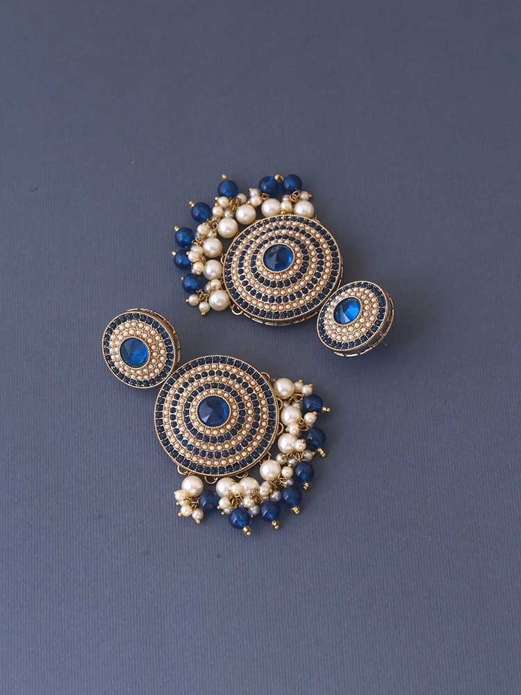 Navy Samruddhi Danglers